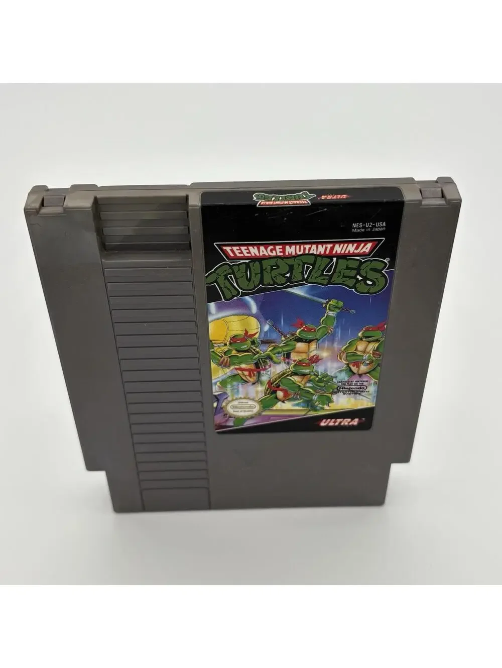 NES Teenage Mutant Ninja Turtles TMNT Game Cartridge 1989 Tested Works Nintendo